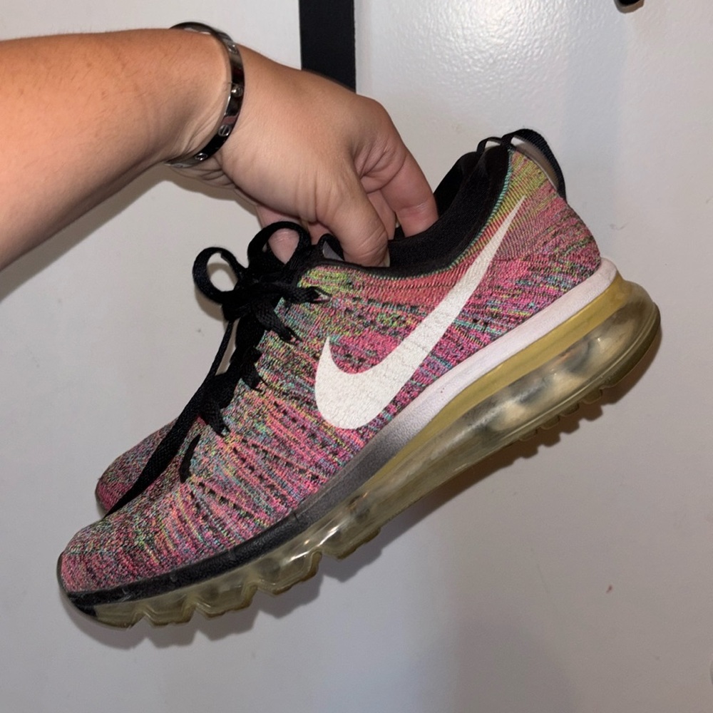 Nike Flyknit Air Max with Multicolor Design
